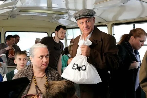 Коля с папой ехали