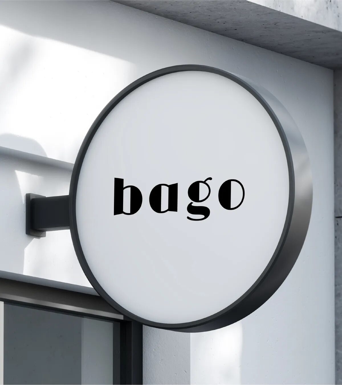 Round shop. Bago logo. Bago. Bago Home.