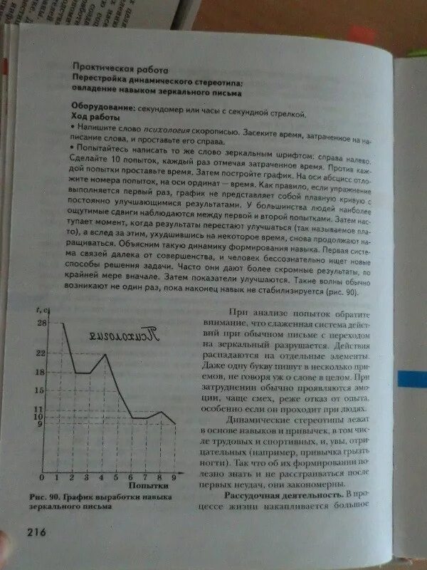 Практическая работа перестройка динамического