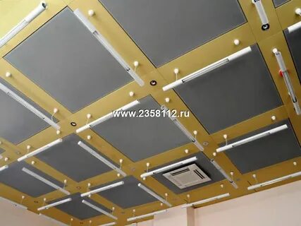 Кассетные потолки скрытая система