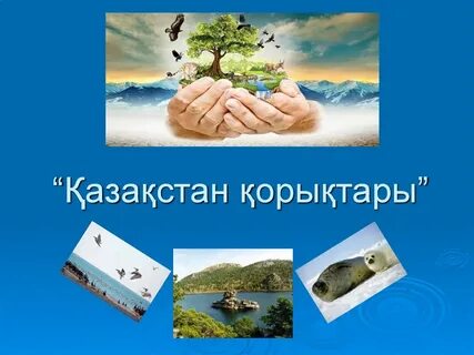 Қазақстанның қорықтары презентация