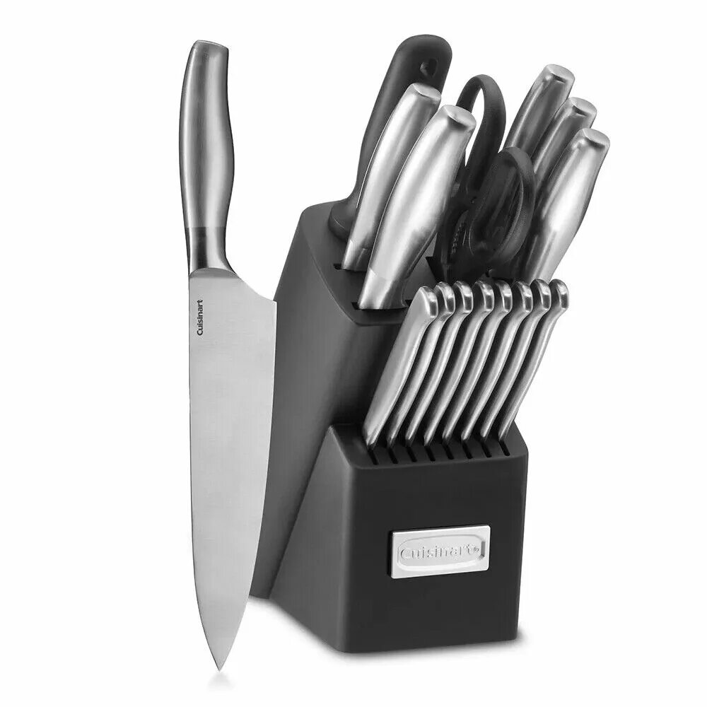 Кухонный нож из нержавеющей стали. Набор ножей Cuisinart. Нож Cutlery Stainless Steel. Набор ножей Stainless Steel. Наборы кухонных ножей Millennials Stainless Steel.