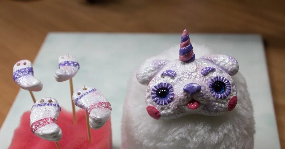 Как сделать игрушку в смешанной технике. Игрушки в смешанной технике. игрушки из полимерной глины и меха. мягкие игрушки из полимерной глины. мягкие игрушки с полимерной глиной.