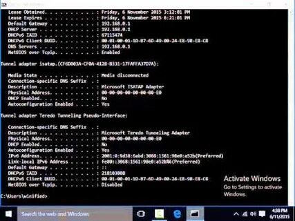 Check mac address