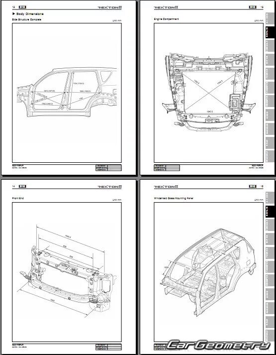 Габариты капота SSANGYONG Actyon. Санг енг Актион Размеры кузова. Габариты капота Санг енг Актион спорт. Габариты капота Ссанг енг Рекстон 2.