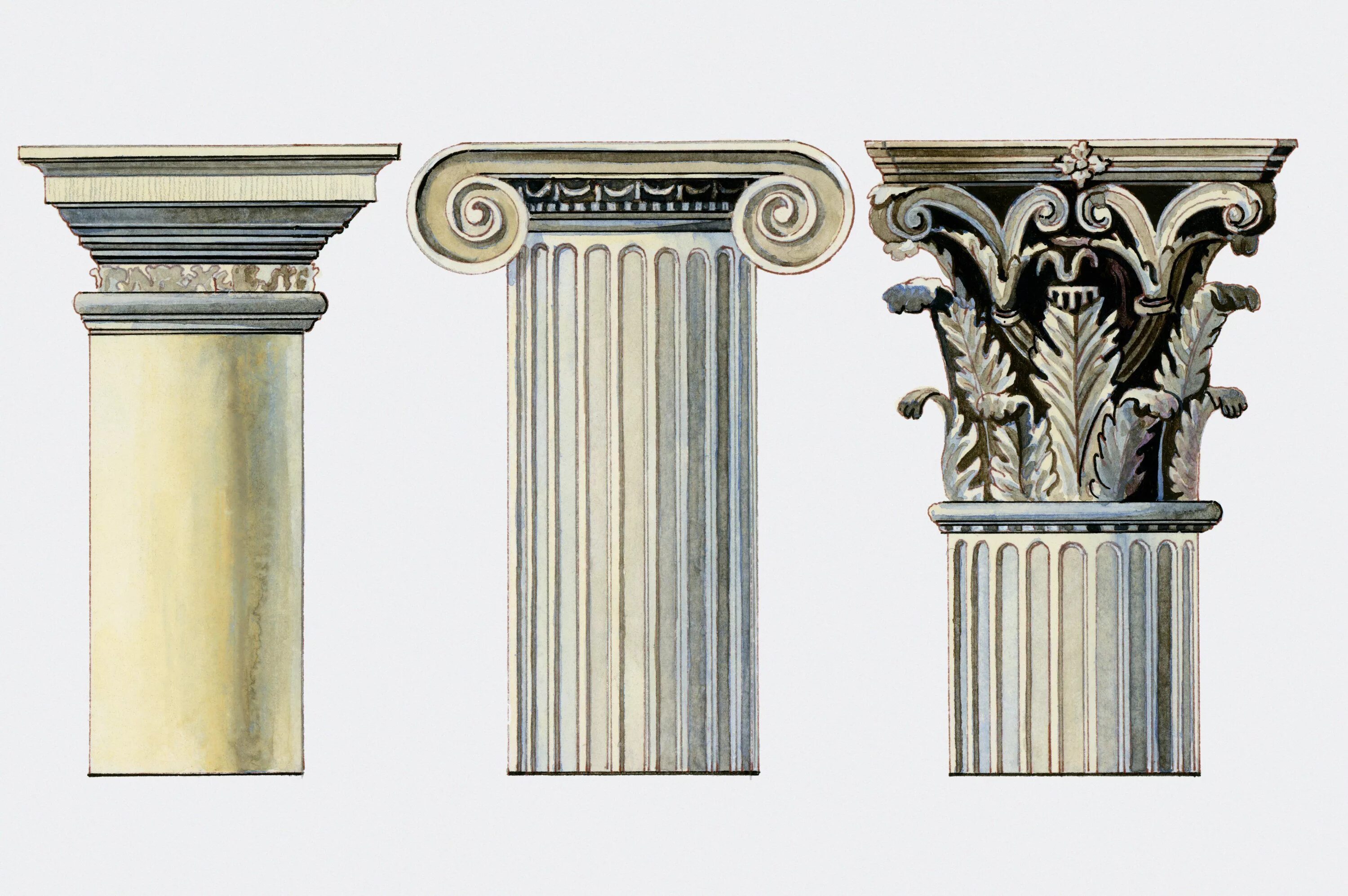 Columns types
