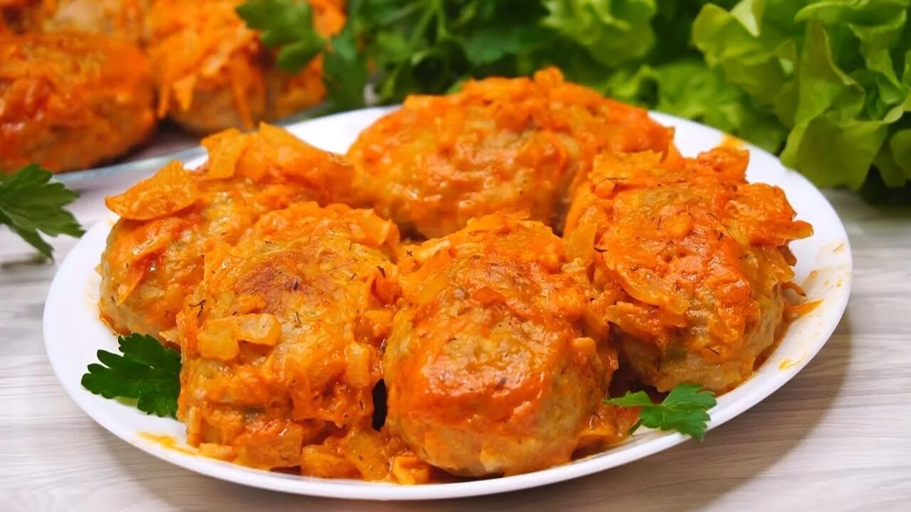 Готовим ленивые голубцы как котлеты. Времени уходит меньше, но на вкус все так ж