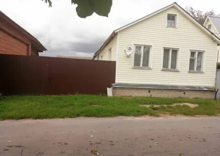 Дома в красной заре