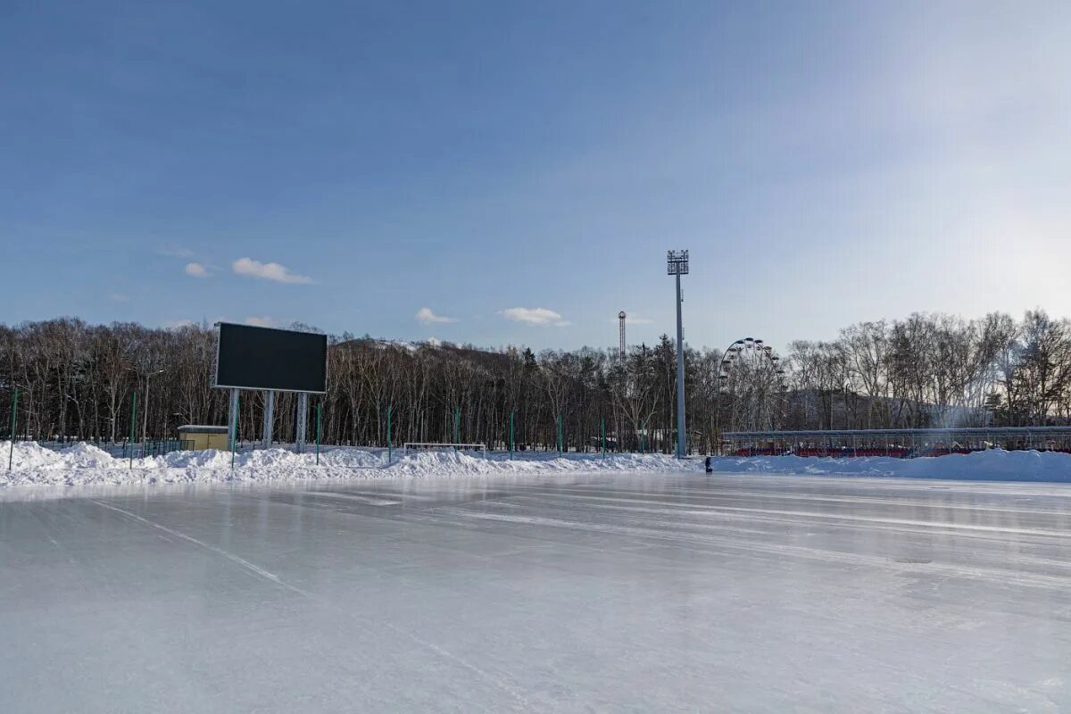 Каток стадион. Каток стадион