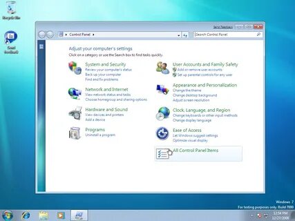 Windows 7 family