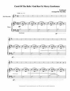 Carol of the bells скрипка
