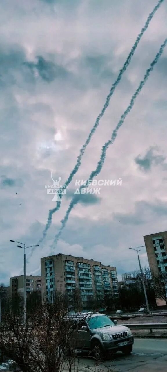 Падение ракеты в киеве