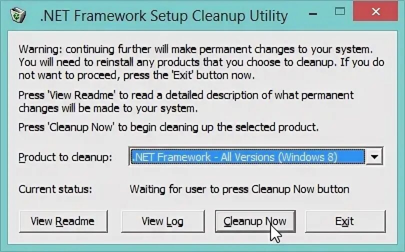 Install clean up