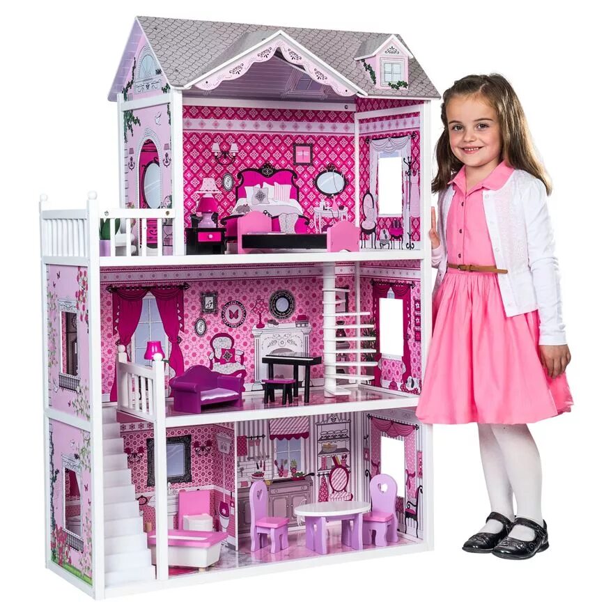 Той хаус. Эмили доллхаус. Кукольный домик pretty Dollhouse. Кукольные домики большой для девочки. Кукольный домик для девочек 7 лет.