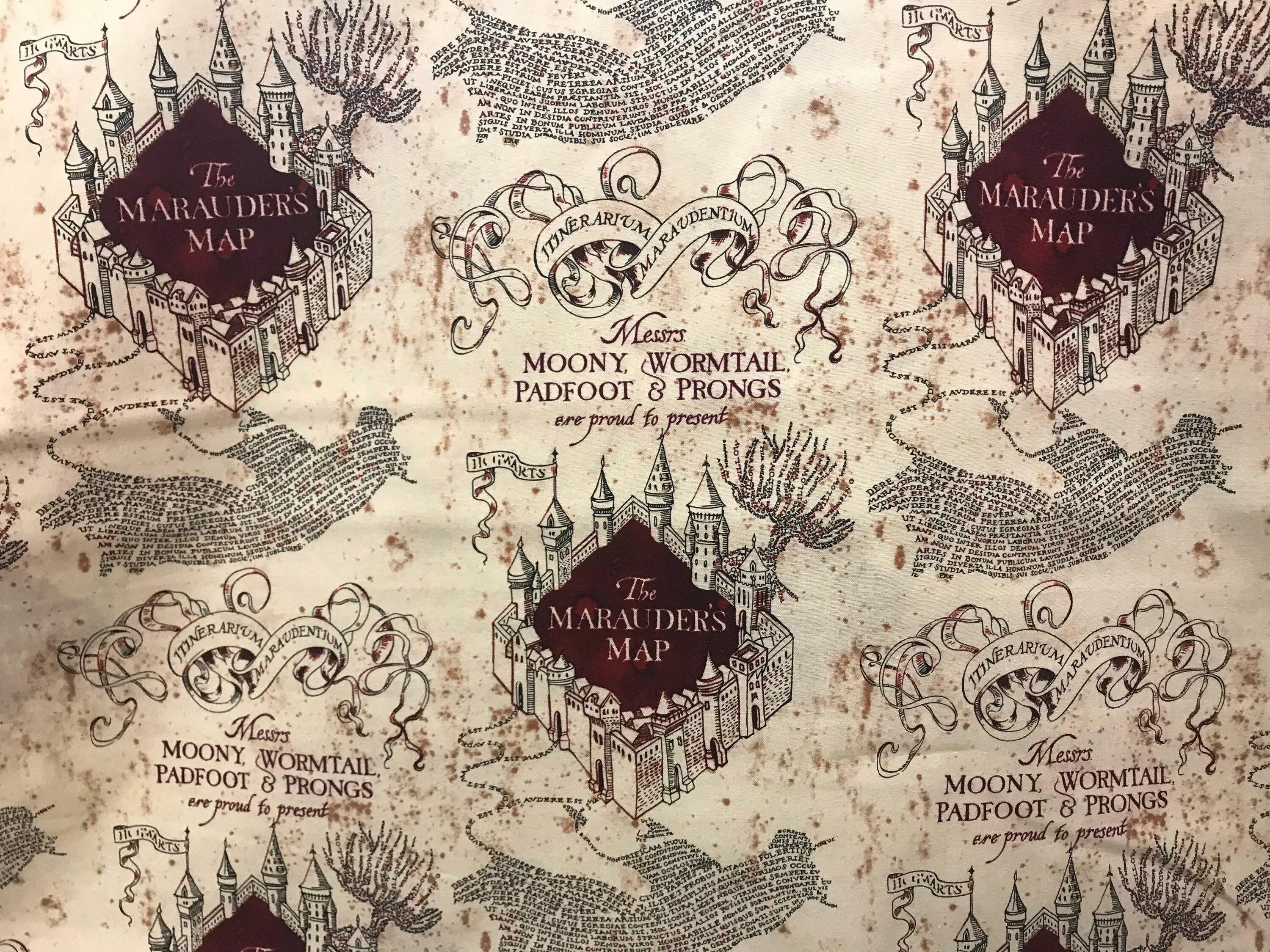 Использовать музыкальную карту хогвартс. Паттерны Harry Potter. Harry Potter Marauders Map.