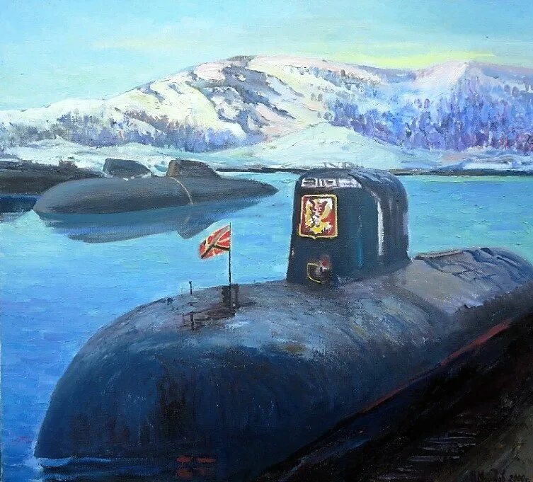 Про подводный флот. К-141 «Курск». Подводная лодка к-141 «Курск». Курск подводная лодка арт. Подводная лодка Курск картина.