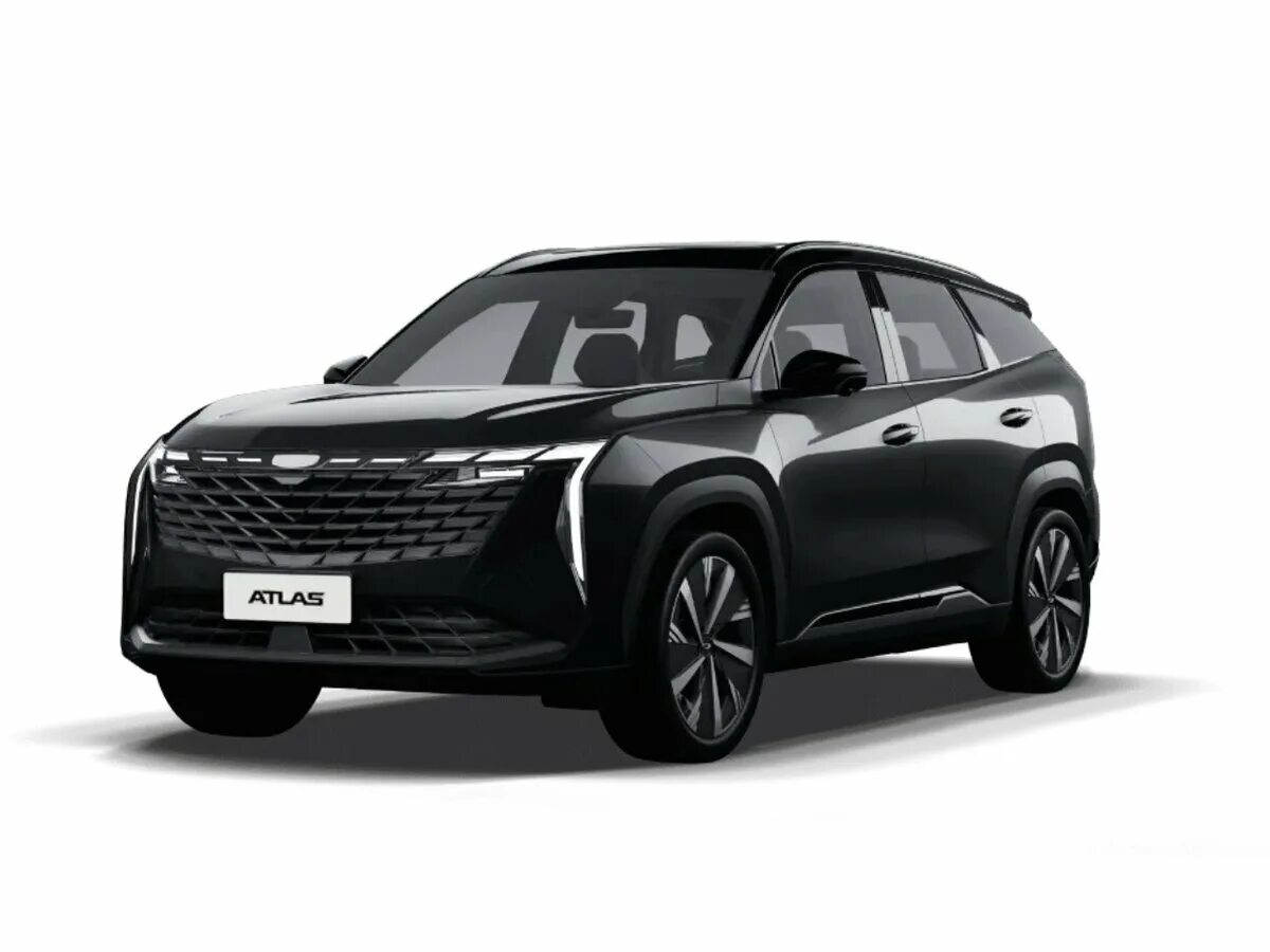 Купить новый Geely Atlas II 2.0 AMT (200 л.с.) бензин робот в Воронеже: зелёный 