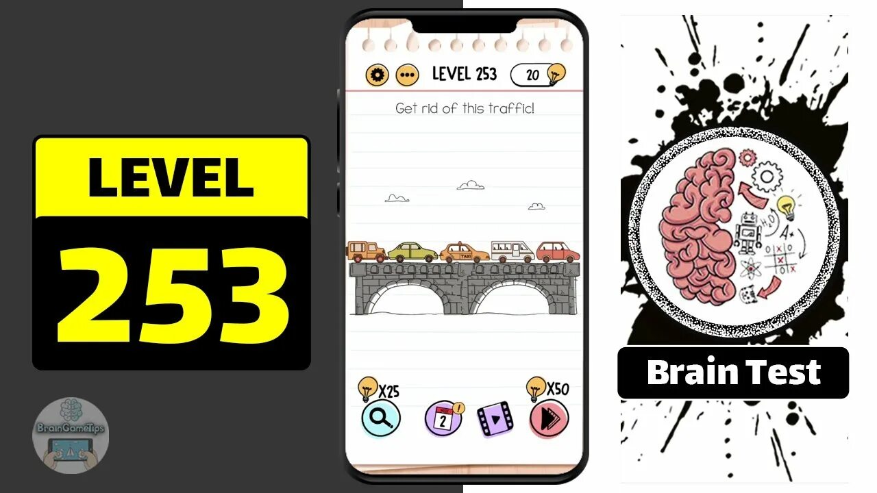 Brain test 59. BRAINTEST 75 уровень. 250 Уровень BRAINTEST. 75 Уровень Brain. Игра Brain Test уровень 75.