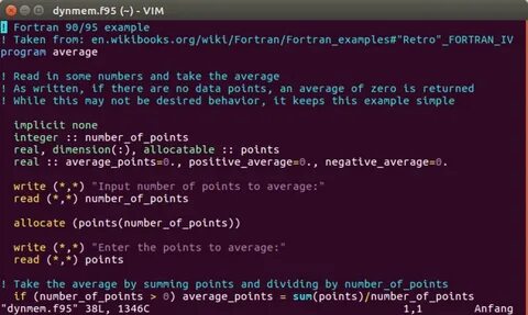 Fortran 90
