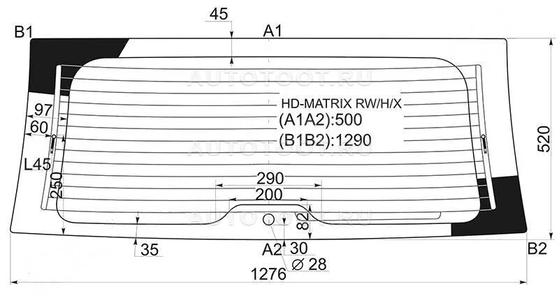 Заднее стекло купить хендай. Стекло заднее Размеры Хендай Гетц. Хендай верна габариты заднего стекла. Стекло багажника Хендай Матрикс. Размер заднего стекла Хендай Гетц.
