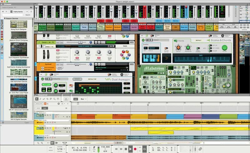Propellerhead record. Reason studio. 5. Propellerhead - reason 5. Propellerhead record ignite!.