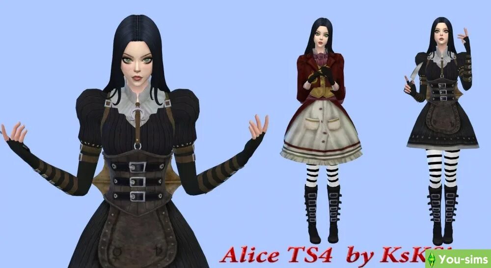 Алиса 4 канал. Симс 4 Алиса Лидделл. Алиса Лидделл Madness Returns симс 4. Alice SIMS 4. Симс 4 Alice Madness Returns.