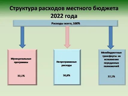 Расходами местного бюджета являются