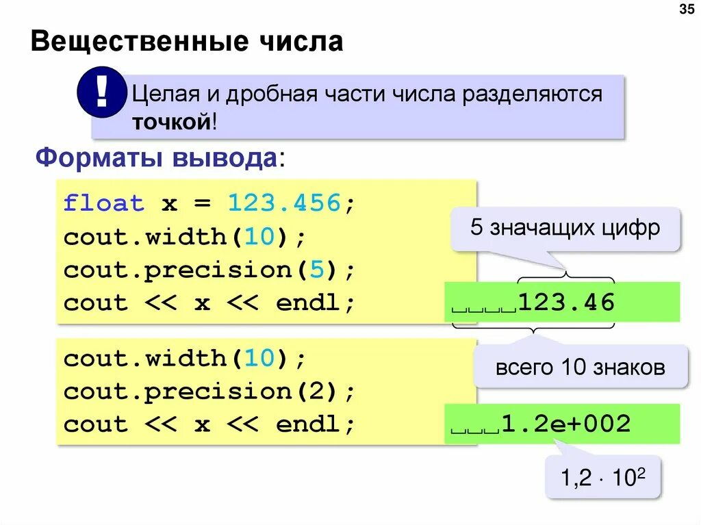 Вещественные числа c. Вывод дробных чисел в си. Вещественные числа в с++. Вещественные числа в c#.