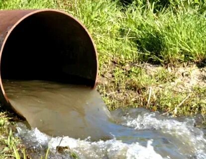 В водные объекты поступают