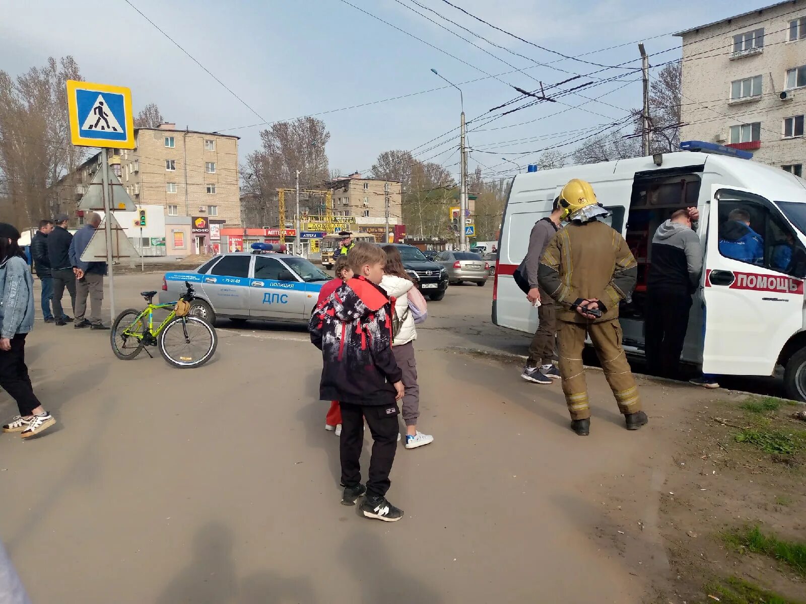 В Балакове сбили девочку.