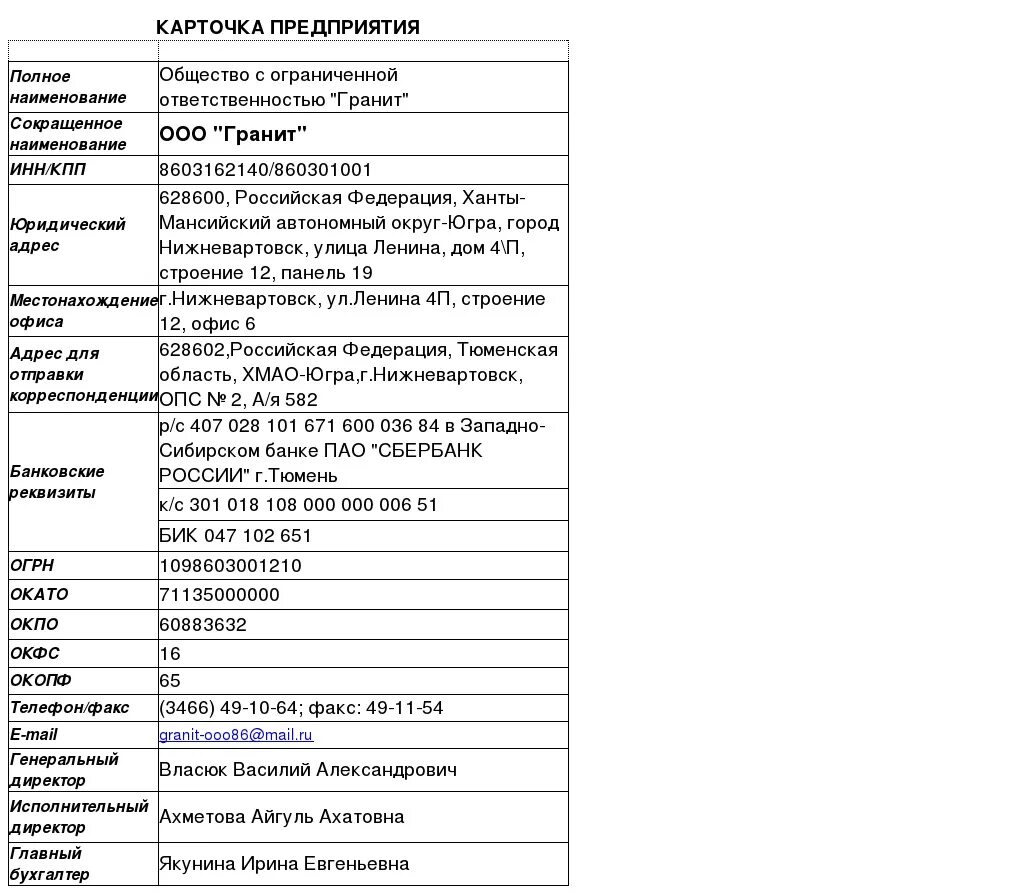 Карта партнера ооо. Карточка предприятия ИП образец 2021. Карточка предприятия образец для ООО Word. Карточка предприятия ИП 1c. Карта предприятия образец.