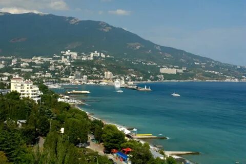 Город на берегу крыма