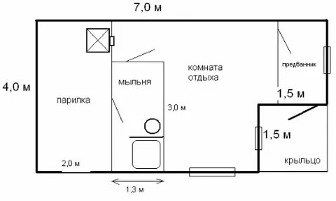 План комнаты 1
