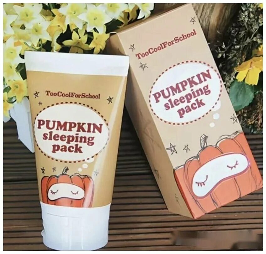 ночная маска для лица too cool for school pumpkin sleeping pack. Too cool for school маска ночная pumpkin, 30 мл. Pumpkin sleep. Pumpkin sleep. [too cool for school] ночная маска с экстрактом тыквы too cool for school pumpkin sleeping pack 30ml.