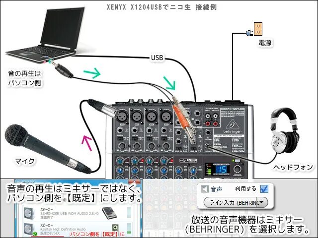 Драйвера на звуковую карту behringer um2. Микшер берингер x1204 схема. микшерный пульт behringer xenyx-1204 схема подключения. колонка микшер микрофон behringer. behringer x1204usb схема подключения.