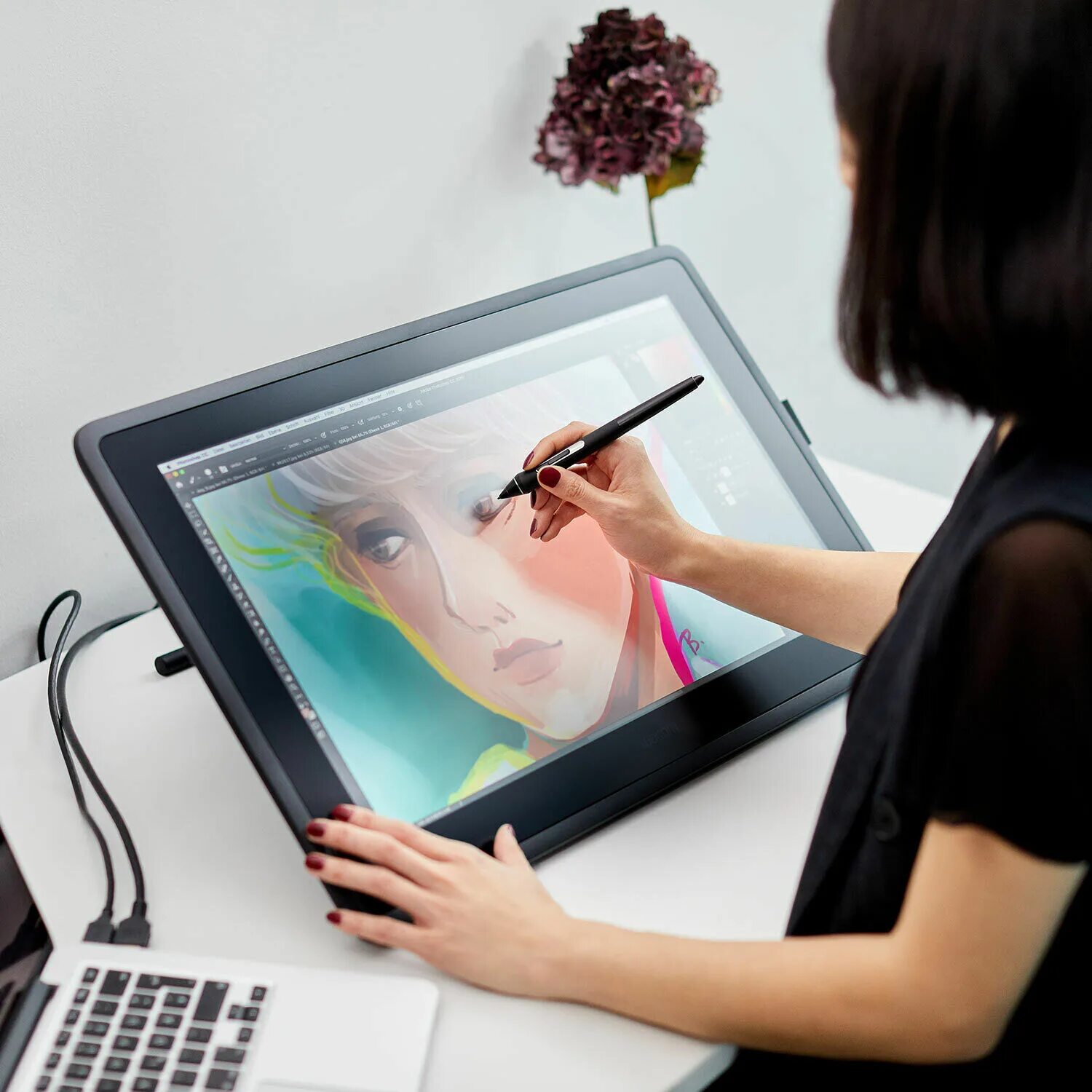 Wacom компьютер. Wacom Cintiq 22. Wacom Cintiq 22hd. Графический монитор Wacom Cintiq. Wacom Cintiq 22 dtk-2260.