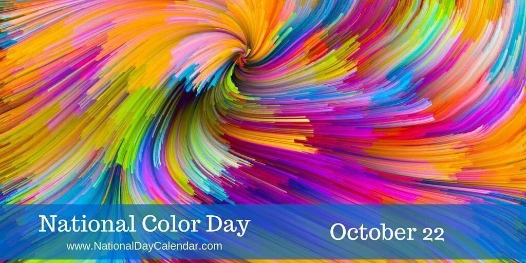 Color int. Международный день цвета (International Color Day). National Color Day – October 22. День цвета (National Color Day) - США.