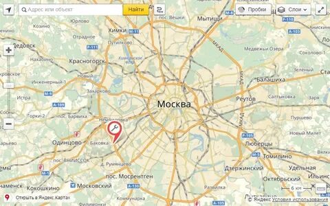 Одинцово московская область где находится