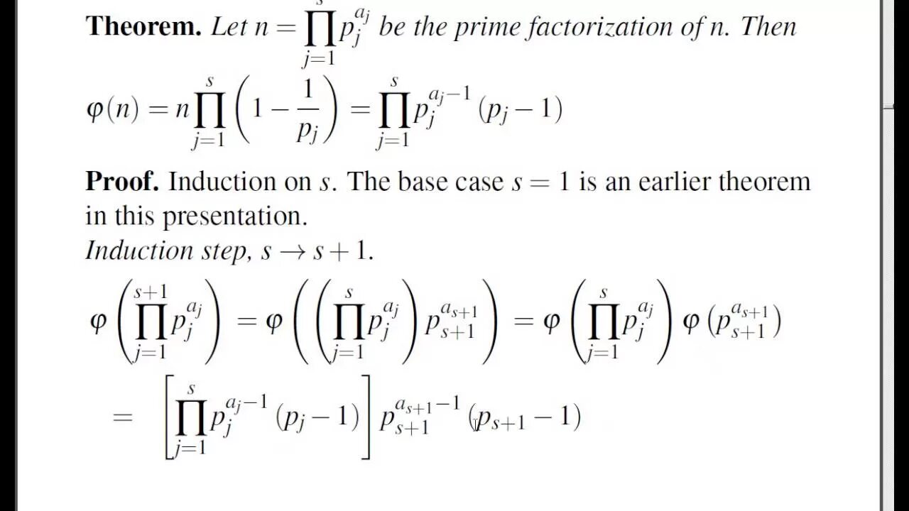 Math theory