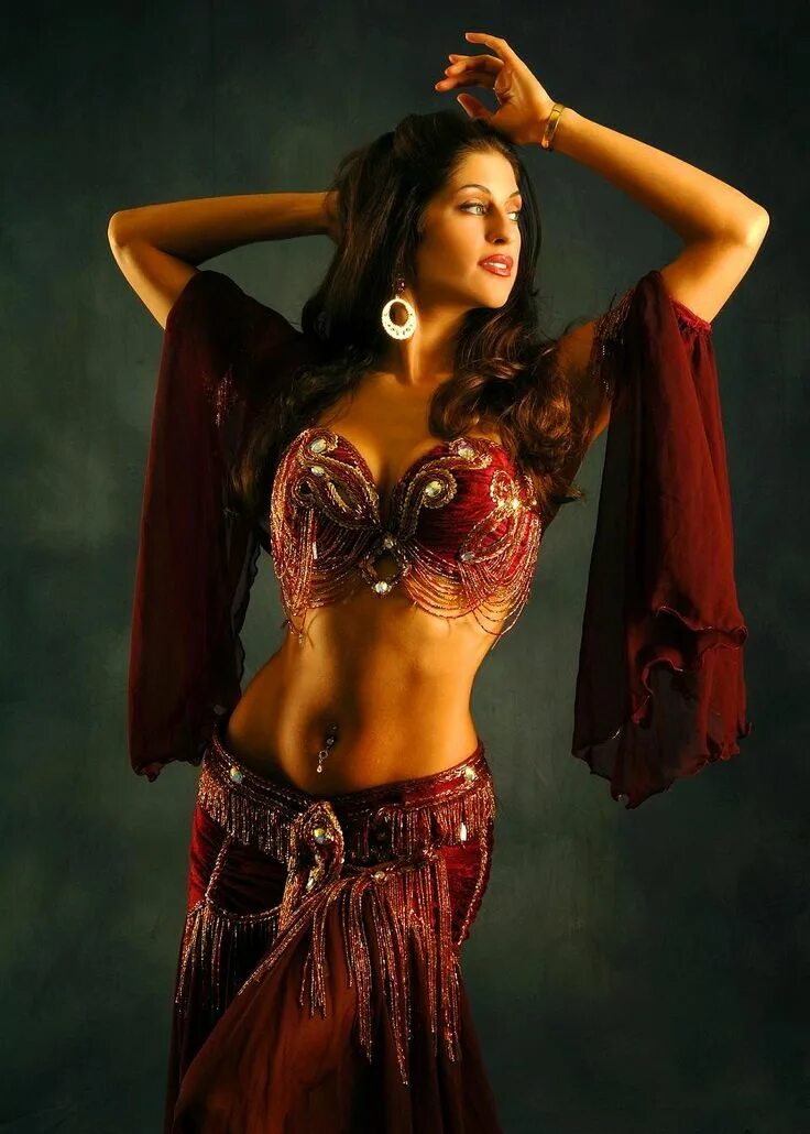 Arabic dancing girl