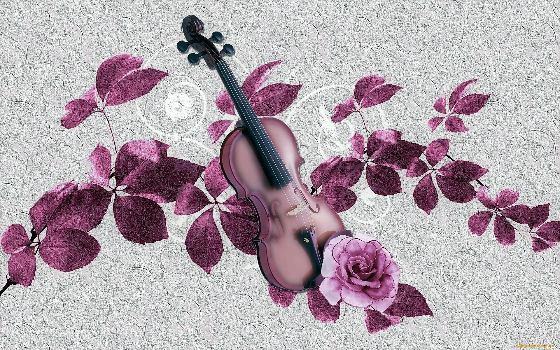 Музыкальные инструменты и цветы. Музыкальный фон. Фотообои музыкальные. Скрипка на фоне цветов. Музыка на фоне песня