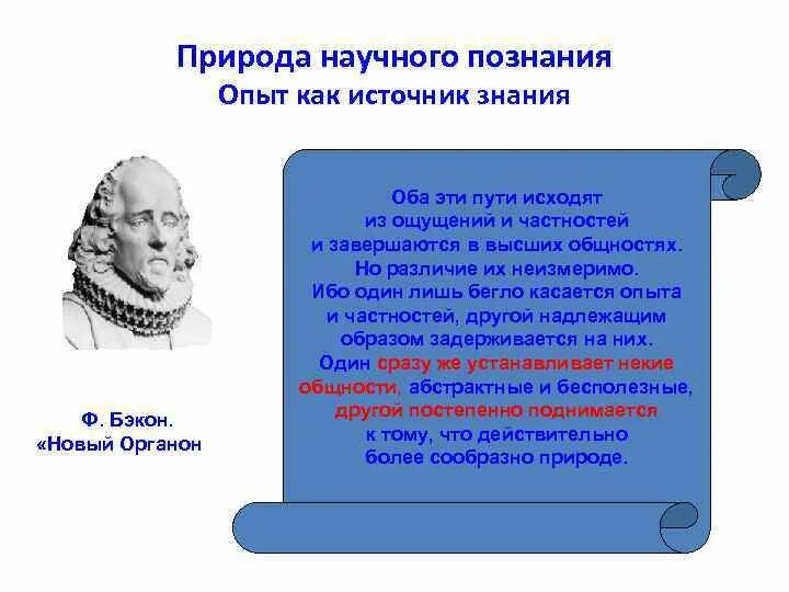 Направление познания. Источники познания Бэкона. Опыт как источник знания Бэкон. Бэкон новый Органон. Органон это в философии.