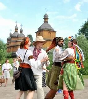 Туристы киев