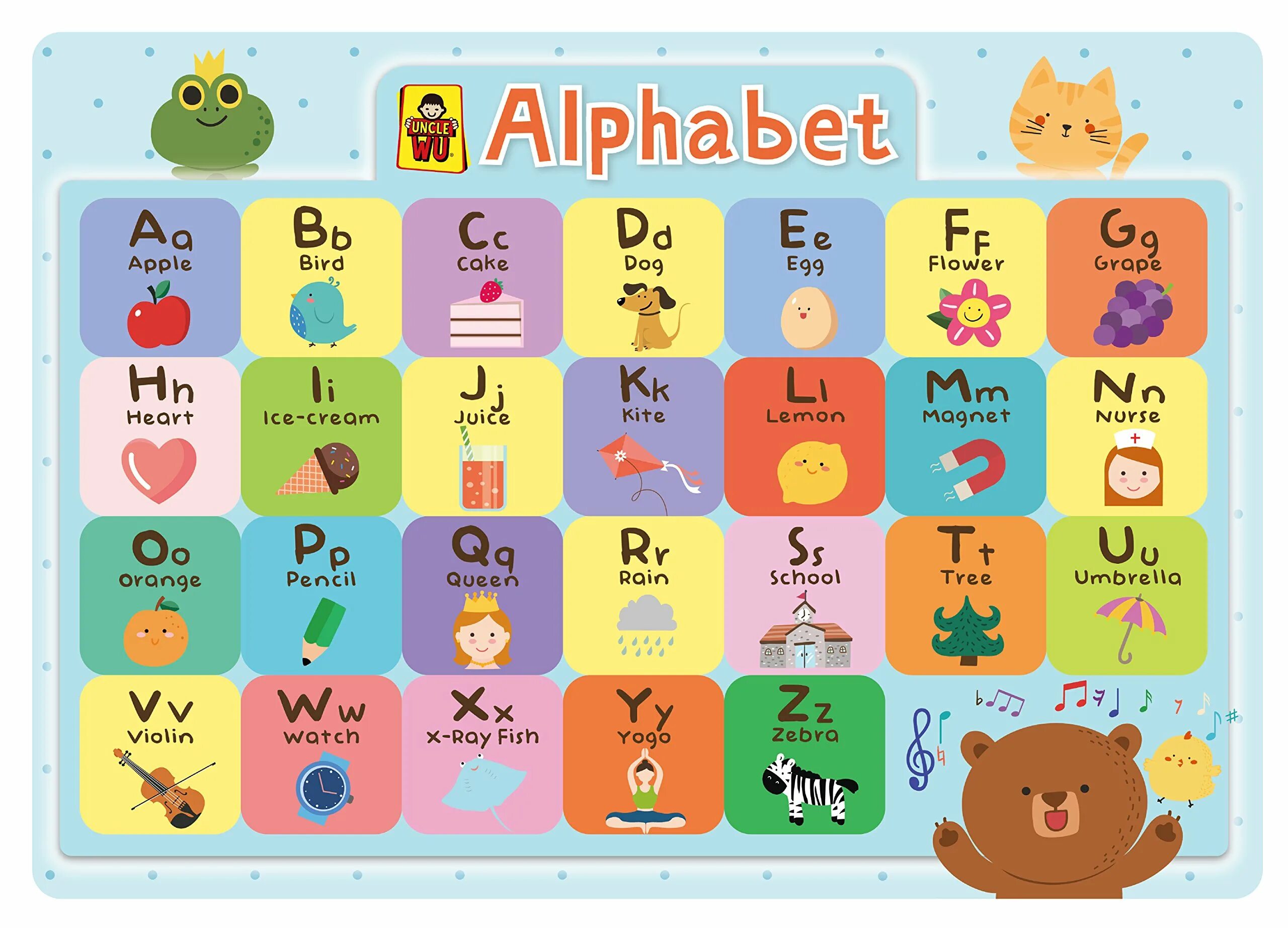 Learn alphabet