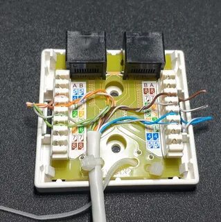 2 розетки rj 45