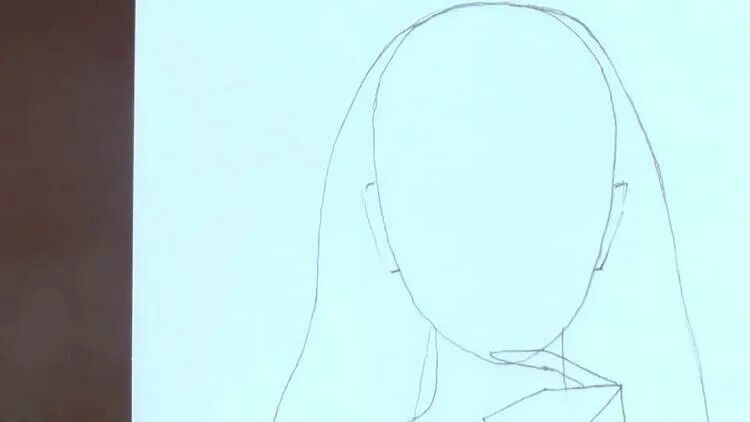 Как нарисовать девочку с длинным. Как нарисовать девушку карандашом с длинными волосами.