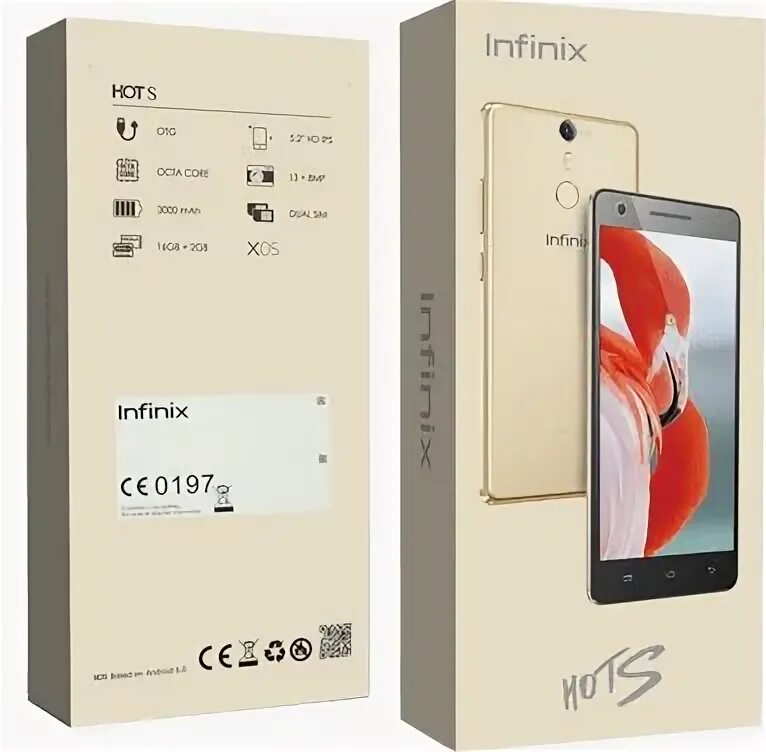 Смартфон Infinix hot 40 8/256gb Gold.
