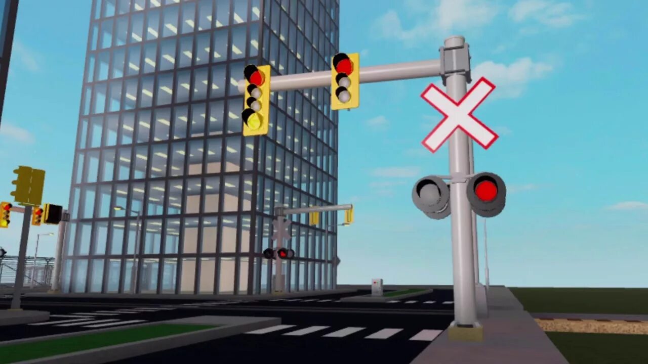 Roblox Railroad Crossing. Railroad Level Crossing. ЖД переезд в РОБЛОКС. РОБЛОКС светофор. Level crossing