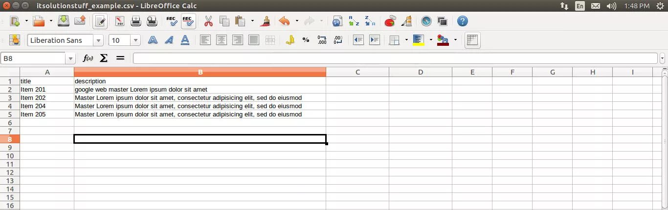 Csv строка. Пример csv в блокнот. excel laravel export пример. xls-csv экспорт 1.0. excel sample import export.