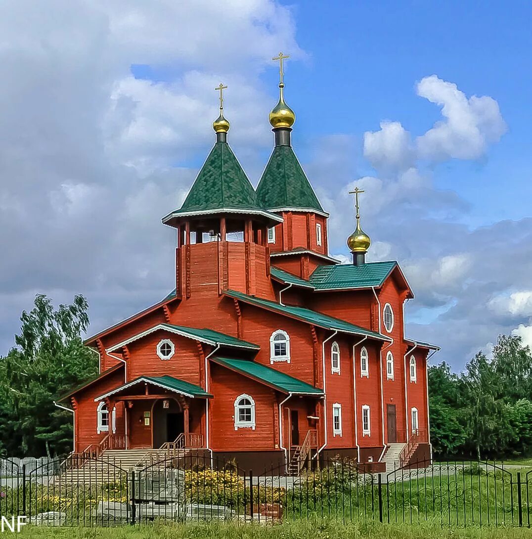 Жлобин поселок. Жлобин церковь.
